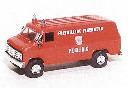 Trident Chevrolet Van FFW Floing HO Scale Model Roadway Vehicle #90294