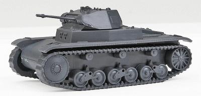 Trident Light Tanks SdKfz 121/PzKpfw II Model B Gray HO Scale Model Roadway Vehicle #90330g