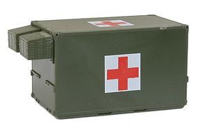 Trident Portable Field Shelter Medical Corps HO Scale Model Railroad Vehicle #90363 Trident Portable Field Shelter Medical Corps HO Scale Model Railroad Vehicle #90363