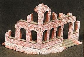 Trident Resin Ruined Mansion HO Scale Model Railroad Building #99003
