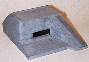 Trident Resin Left Flank Bunker (Gray) HO Scale Model Railroad Building #99013 Trident Resin Left Flank Bunker (Gray) HO Scale Model Railroad Building #99013