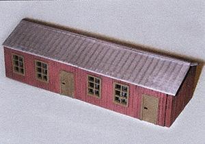 Trident Military Resin Structure Castings Army Barracks HO Scale Model Railroad Building #99015