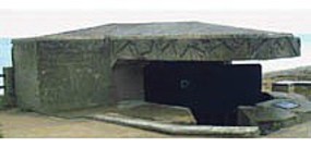 Trident OB 600 Bunker w/Anti-Tank HO-Scale