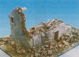 Trident Building Ruin Kit (Resin) HO Scale Model Railroad Building #99032 Trident Building Ruin Kit (Resin) HO Scale Model Railroad Building #99032