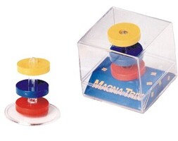 Tedco Magna-Trix- Colorful Ring Magnets which Float to Stand