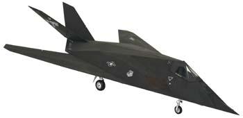 Testors F117 Night Hawk USAF Fighter Plastic Model Airplane Kit 1/48 Scale #10829