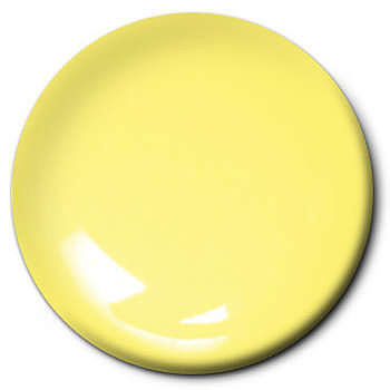 Testors Light Yellow 1/4 oz Hobby and Model Enamel Paint #1112