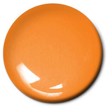 Testors Orange 1/4 oz Carded Hobby and Model Enamel Paint #1127c2