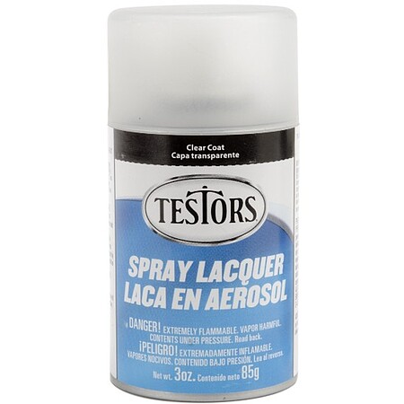 Testors Spray Dullcote 3 oz Hobby and Model Lacquer Paint #1260