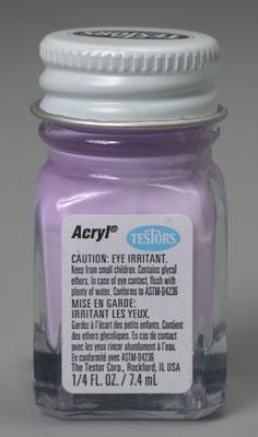 Testors Light Purple 1/4 oz Hobby and Model Acrylic Paint #1319