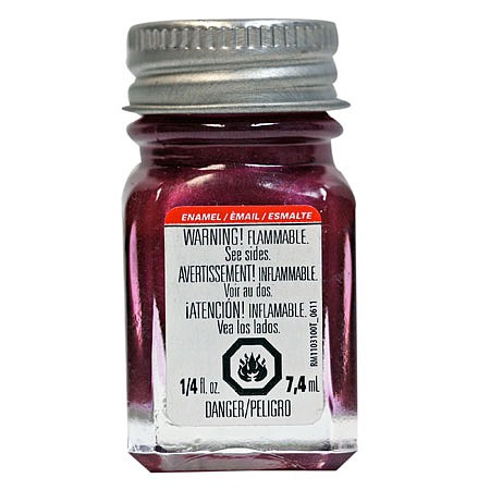 thumbnail image 2 of Testors 1/4 Oz Metallic Flake Enamel Paint | Gloss Finish | For Models & Crafts 2 of 4