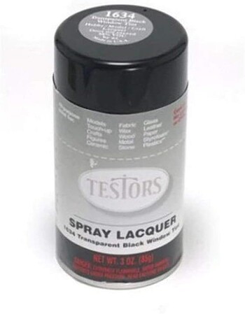 Testors Enamel Spray Paint - Transparent - Blue 3 oz.