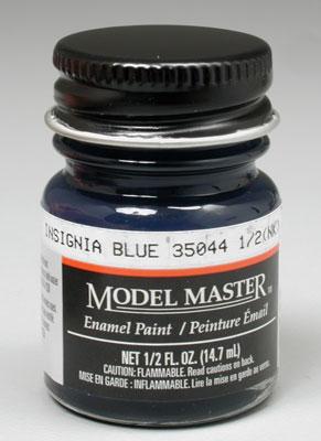 Testors Model Master Insignia Blue 35044 1/2 oz Hobby and Model Enamel Paint #1719