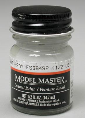 Testors Model Master Light Gray FS36492 1/2 oz Hobby and Model Enamel Paint #2038
