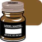 Testors Model Master Italian Sand 1/2 oz Hobby and Model Enamel Paint #2110