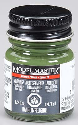 Testors Model Master Olivgrun RAL 6003 Semi-Gloss 1/2 oz Hobby and Model Enamel Paint #2149