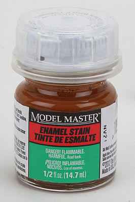 Testors Enamel Military FS Color - Model Master(TM) - Dark Rust Detail Enhancer 1/2oz 1 #2181