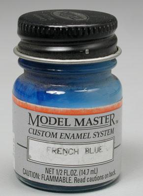 Testors Model Master French Blue 1/2 oz Hobby and Model Enamel Paint #2715