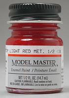 Model Master Stoplight Red Metallic 1/2 oz