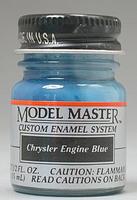 MM Car 1/2oz Chrysler Engine Blue