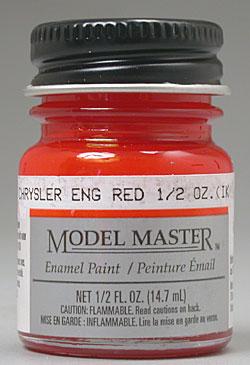 Testors MM Auto Chrysler Eng Red