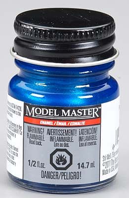 Testors Model Master Pearl Blue Gloss 1/2 oz Hobby and Model Enamel Paint #2771
