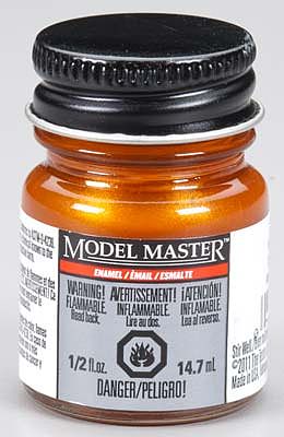 Testors Model Master Pearl Orange Gloss 1/2 oz Hobby and Model Enamel Paint #2776