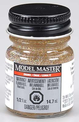 Testors Model Master Multi-Color Glitter Clear Gloss 1/2oz Hobby and Model Enamel Paint #2783