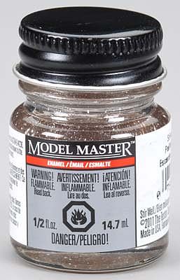 Testors Model Master Silver Glitter Gloss 1/2 oz Hobby and Model Enamel Paint #2784