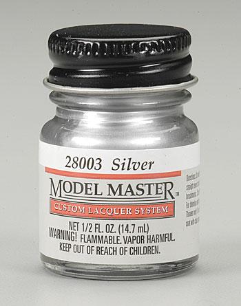 Model Master Lacquer Silver 1/2 oz