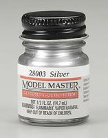Model Master Lacquer Silver 1/2 oz Hobby and Model Lacquer Paint #28003