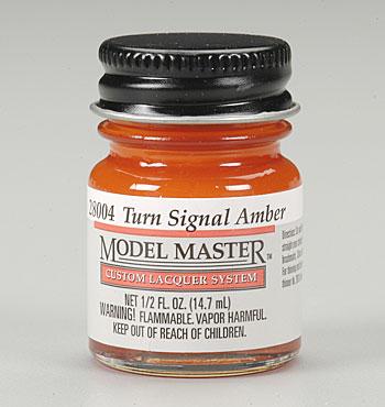 Testors Model Master Turn Signal Amber 1/2 oz Hobby and Model Lacquer Paint #28004