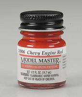 Model Master Chevy Engine Red 1/2 oz Hobby and Model Lacquer Paint #28006