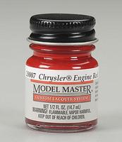 Model Master Chrysler Engine Red 1/2 oz Hobby and Model Lacquer Paint #28007