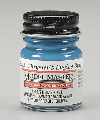 Testors Model Master Chrysler Engine Blue 1/2 oz Hobby and Model Lacquer Paint #28012