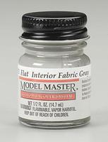 Model Master Flat Interior Fabric Gray 1/2 oz Hobby and Model Lacquer Paint #28013