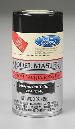 Testors Model Master Spray Phoenician Yellow 3 oz Hobby and Model Lacquer Paint #28102