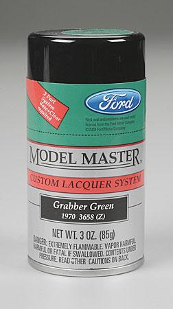 Testors Model Master Spray Grabber Green 3 oz Hobby and Model Lacquer Paint #28116