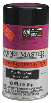 Testors Model Master Spray Panther Pink 3 oz Hobby and Model Lacquer Paint #28124