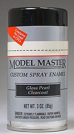 Model Master Spray Gloss Pearl Clearcoat 3 oz