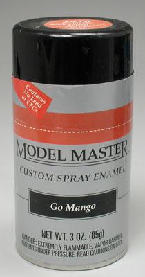Testors Model Master Spray Go Mango 3 oz Hobby and Model Enamel Paint #2970