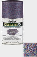 Testors 2.5oz. Spray CreateFx Glitter Multi-Color Testors 2.5oz. Spray CreateFx Glitter Multi-Color
