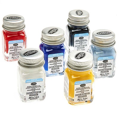 Testors 0.25 oz. 9-Color Military Aircraft Acrylic Paint Set (6