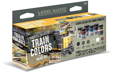 Testors Model Master6 Paint,TrainColor