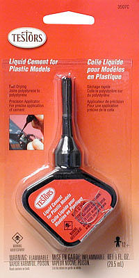 Testors Plastic Cement Tube 5/8 oz Plastic Model Cement #3501