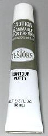 Testors Plastic Putty 5/8 oz Plastic Model Putty #3511