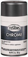 Testors Chrome Silver Lacquer Spray 3pk