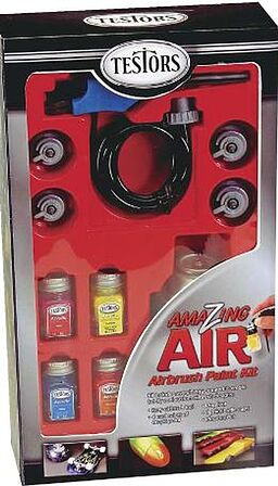 Testors Amazing Air Set Hobby and Model Paint Set #4030 Testors Amazing Air Set Hobby and Model Paint Set #4030