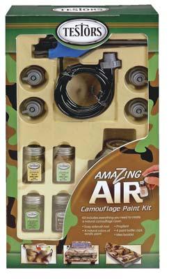 Testors Amazing Air Camouflage Paint Set Hobby and Model Paint Set #4034