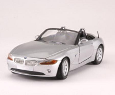 Testors BMW Z-4 Metal AIM Metal Body Plastic Model Car Kit 1/24 Scale #440152